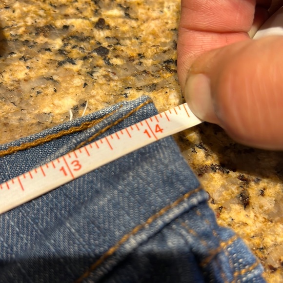 Frankie B Jeans with Green symbols on Back Pockets - Picture 13 of 13